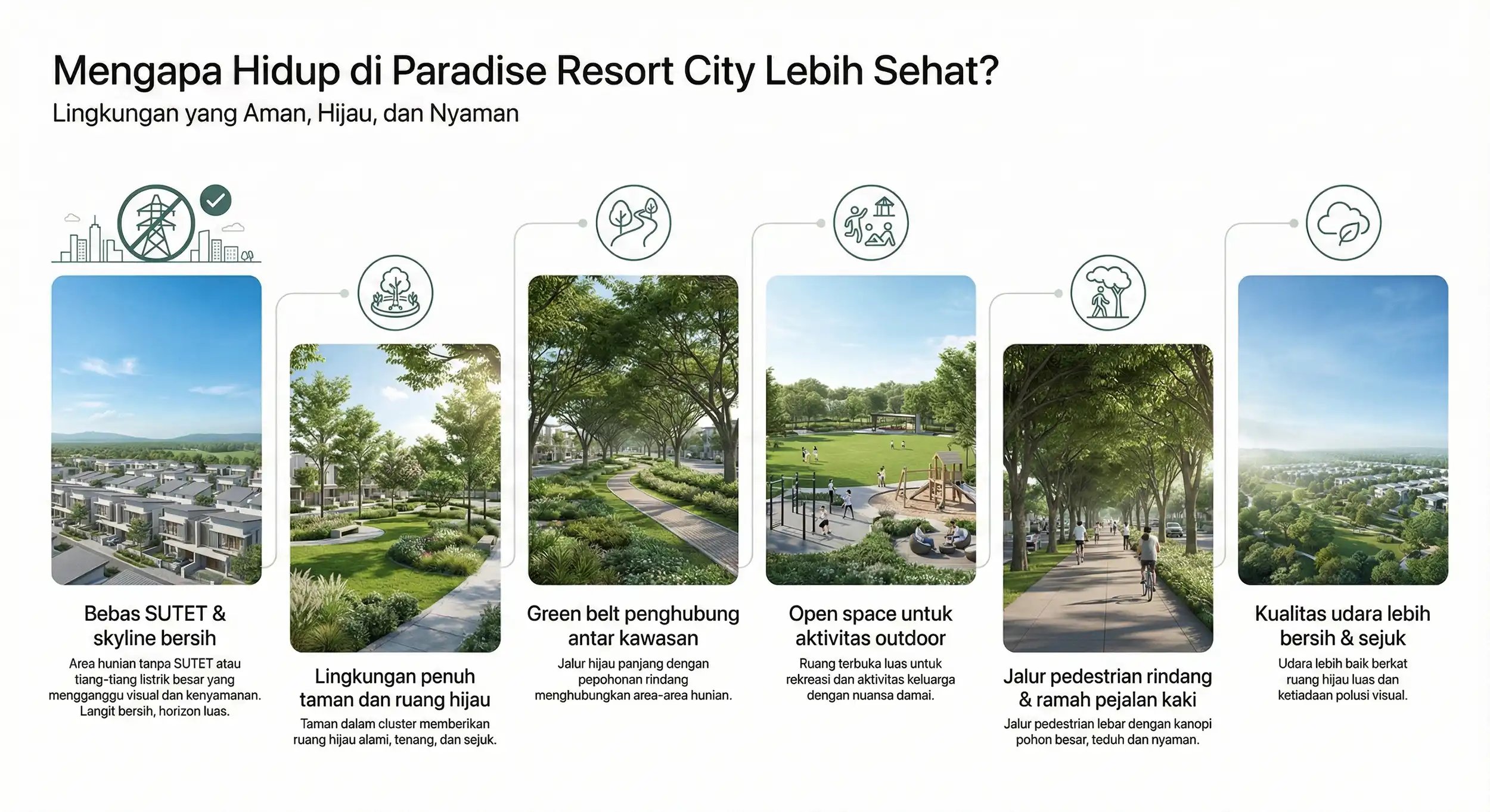 Mengapa Hidup di Paradise Resort City Lebih Sehat